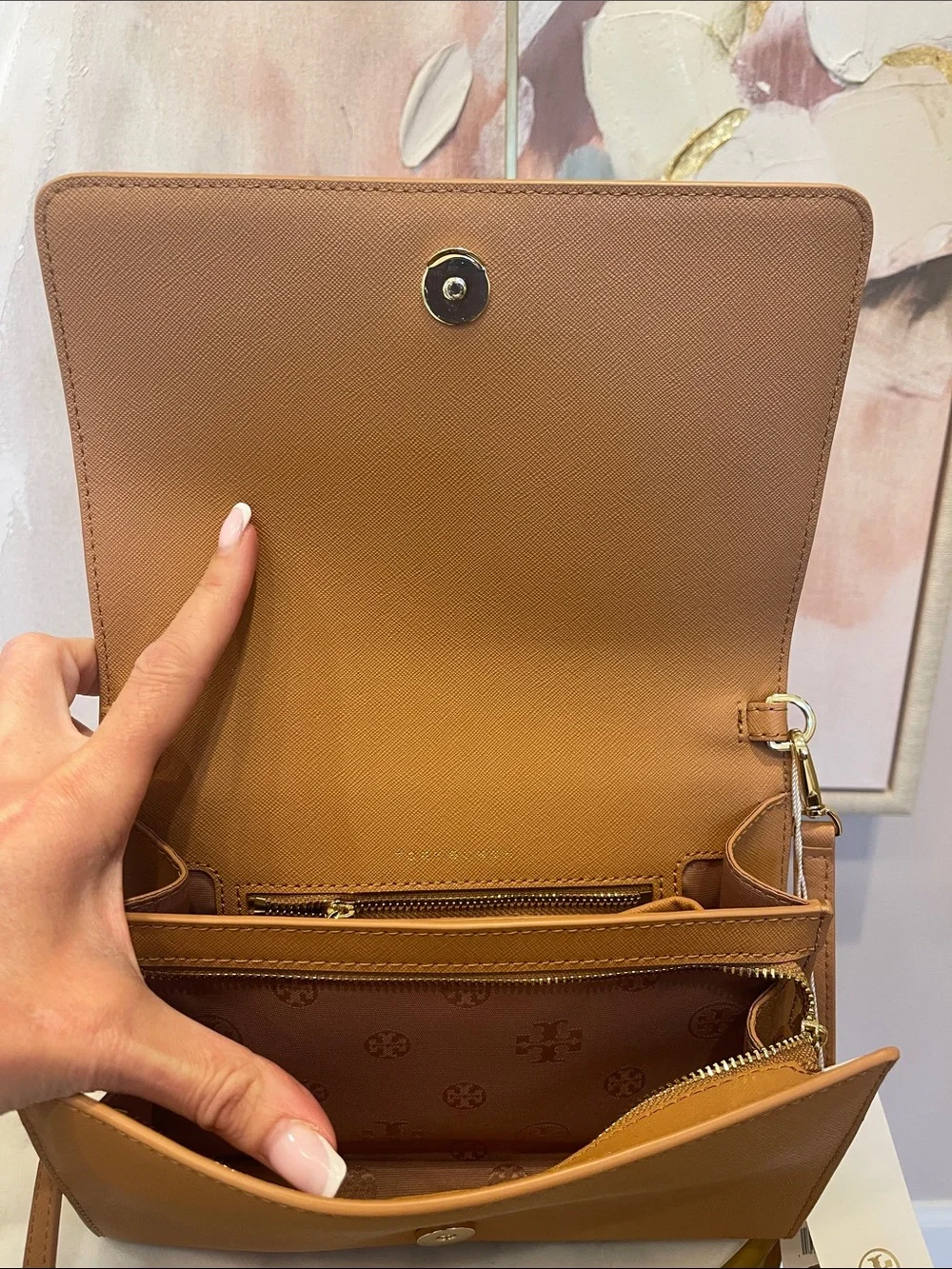 NWT Tory Burch Emerson Combo Crossbody with Matching Wallet